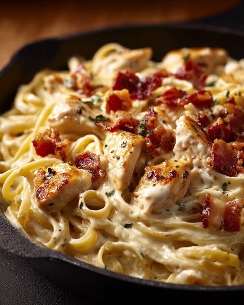 Chicken Bacon Ranch Pasta