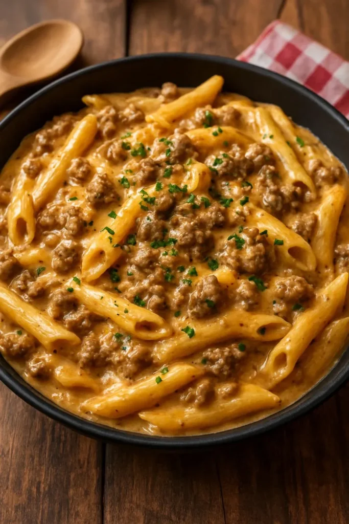 Creamy Beef Pasta