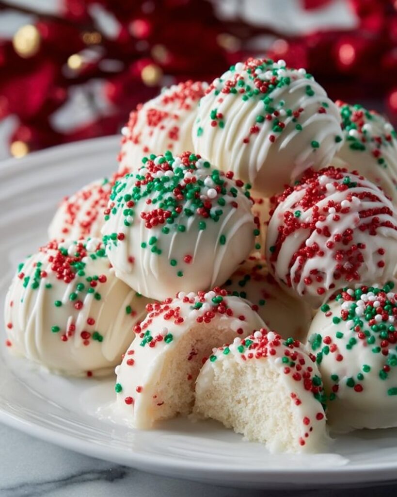 Little Debbie Christmas Tree Cake Balls: Easy Festive Treats