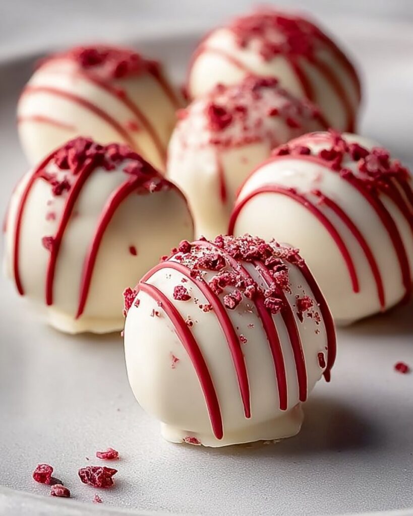 Indulge in Strawberry Cheesecake Truffle Balls Bliss