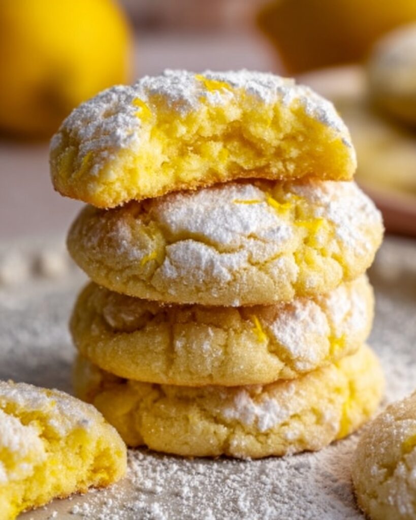 Lemon Cake Mix Cookies: Quick Soft Easy Dessert