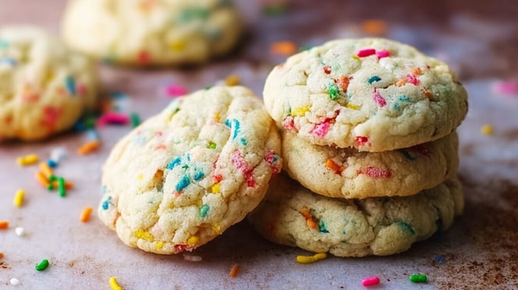 Funfetti Cake Mix Cookies: Quick Soft Sprinkle Treats