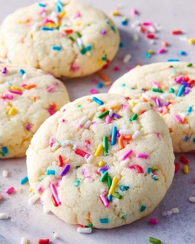 Funfetti Cake Mix Cookies: Quick Soft Sprinkle Treats