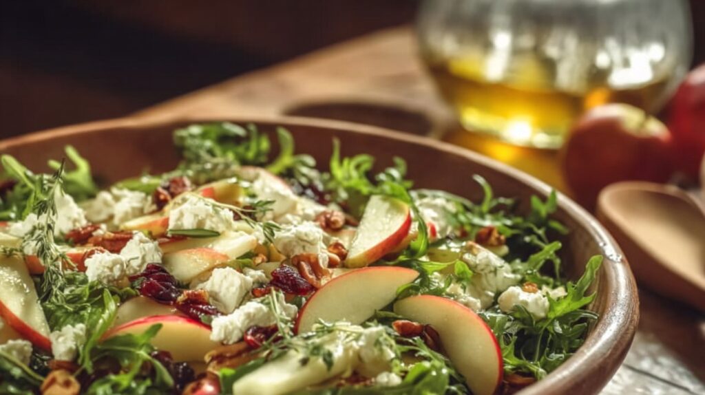 Honeycrisp Apple and Feta Salad