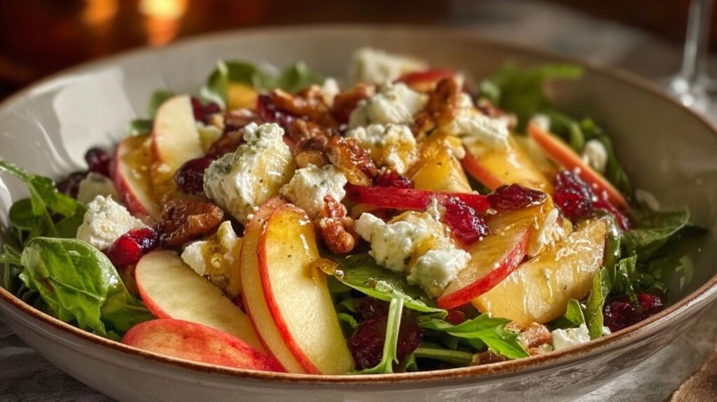 Honeycrisp Apple Feta Salad