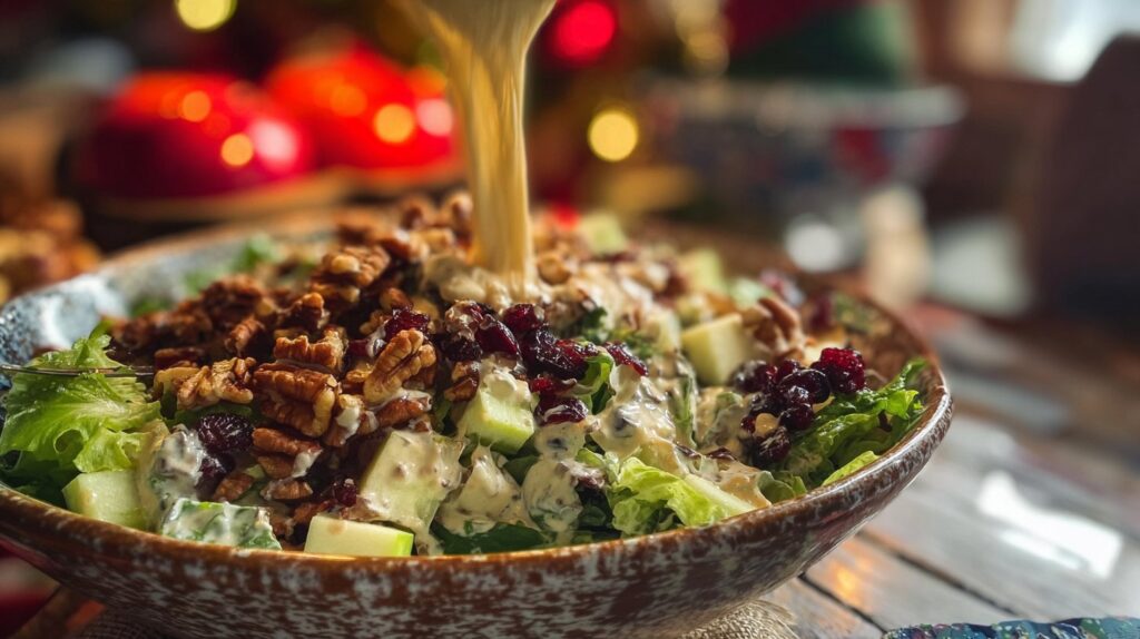 Modern Waldorf Salad: Fresh, Crunchy & Easy Yogurt Dressing
