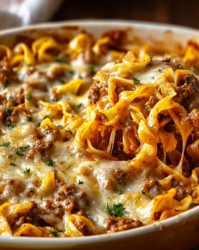 Sour Cream Beef Noodle Casserole