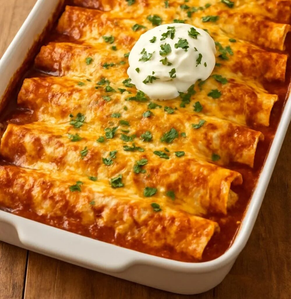 Delicious Chicken Enchiladas