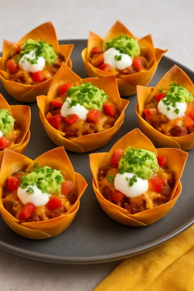 Taco Cups Easy Recipe