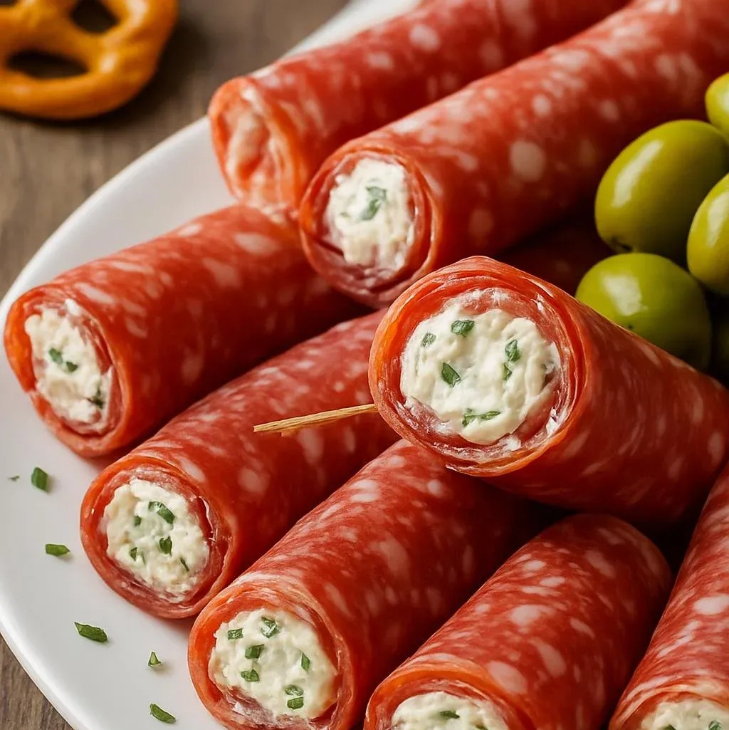 Cream Cheese Salami Roll Ups: A Perfect Appetizer for Any Occasion