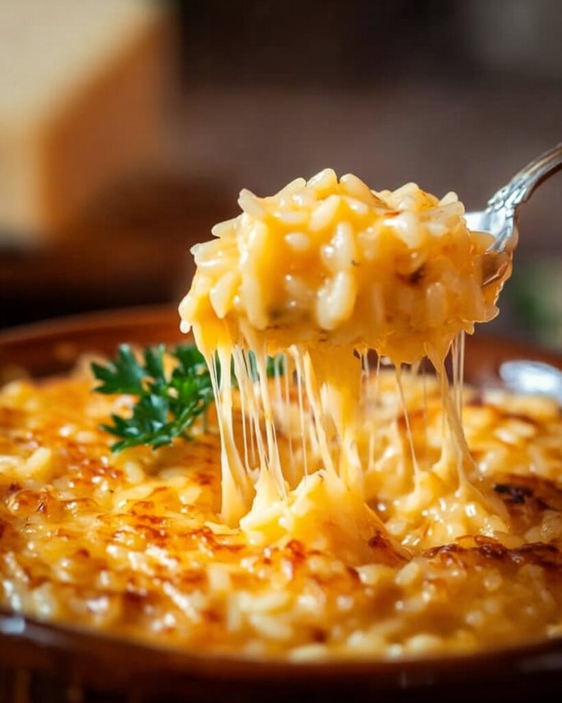 Creamy Cheesy Rice