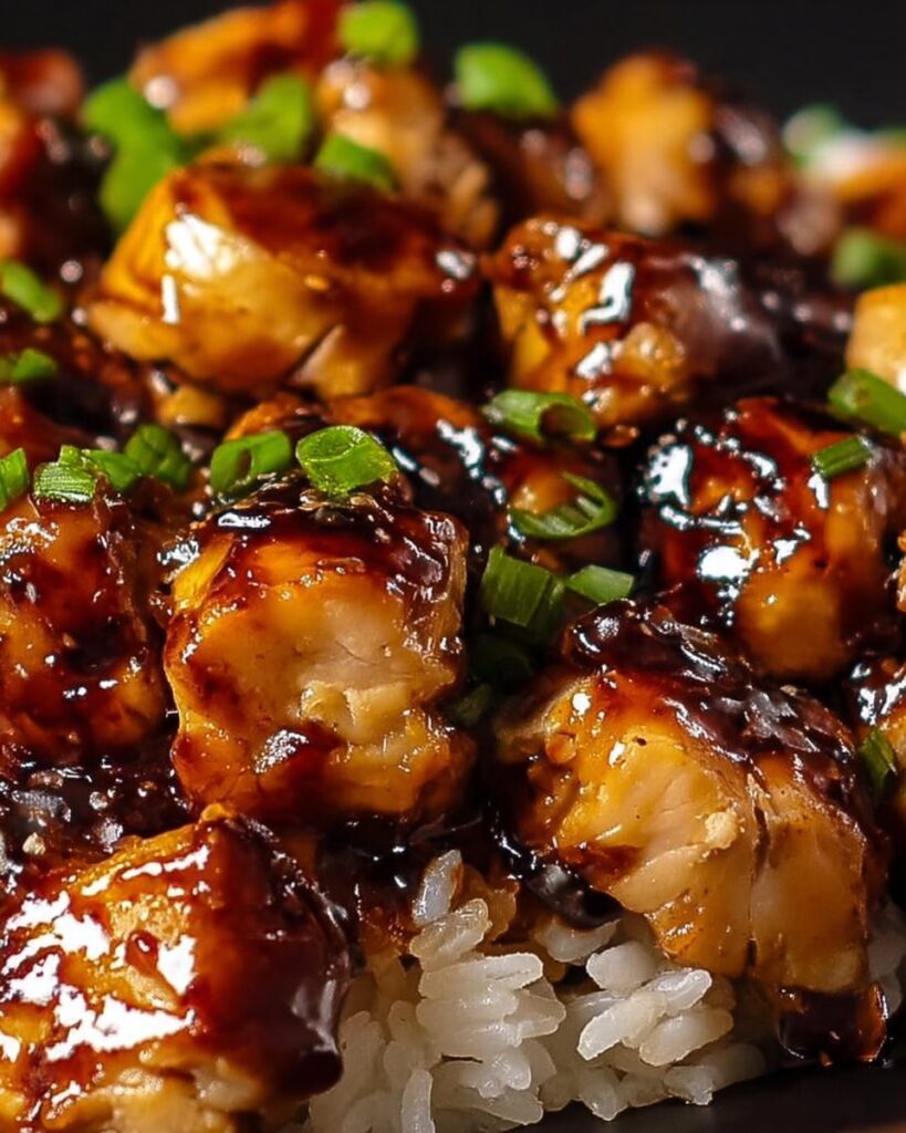 Honey BBQ Chicken Rice