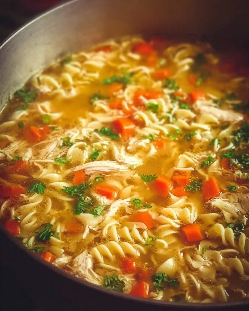 Homemade Chicken Noodle Soup
