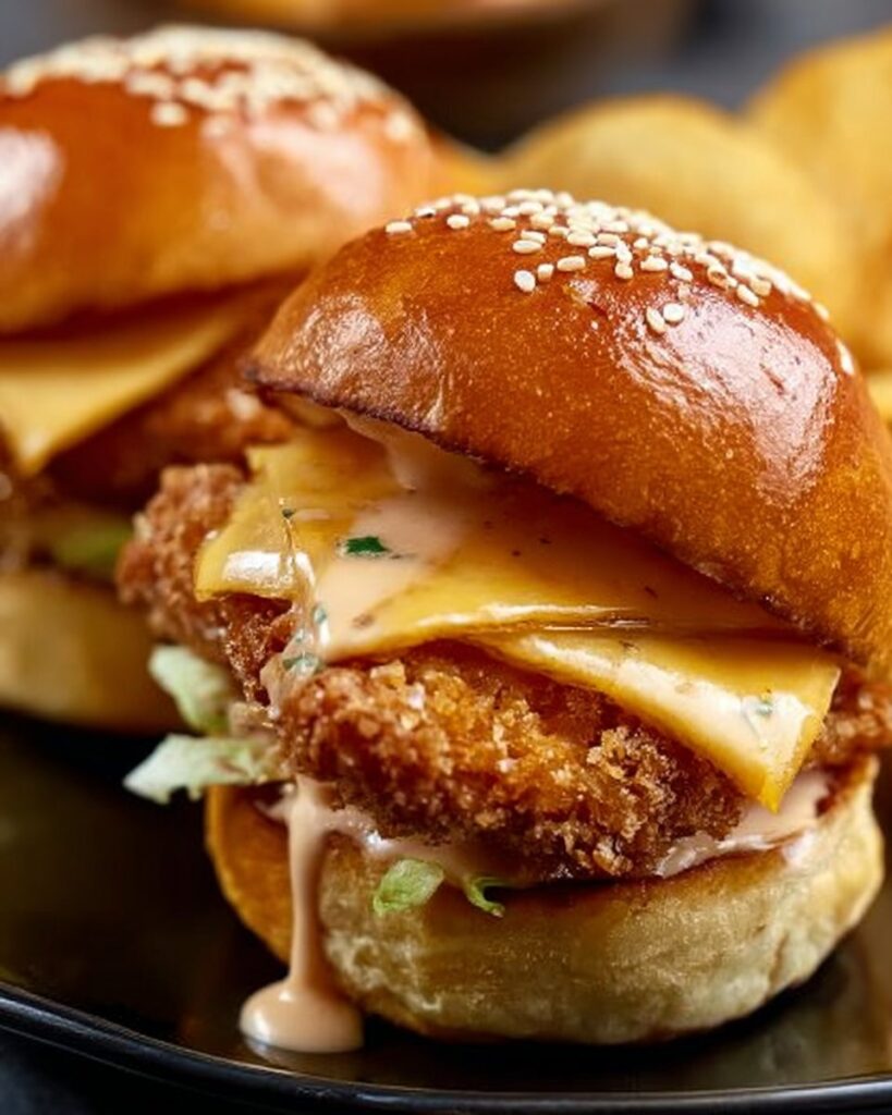 Bang Bang Chicken Sliders Recipe