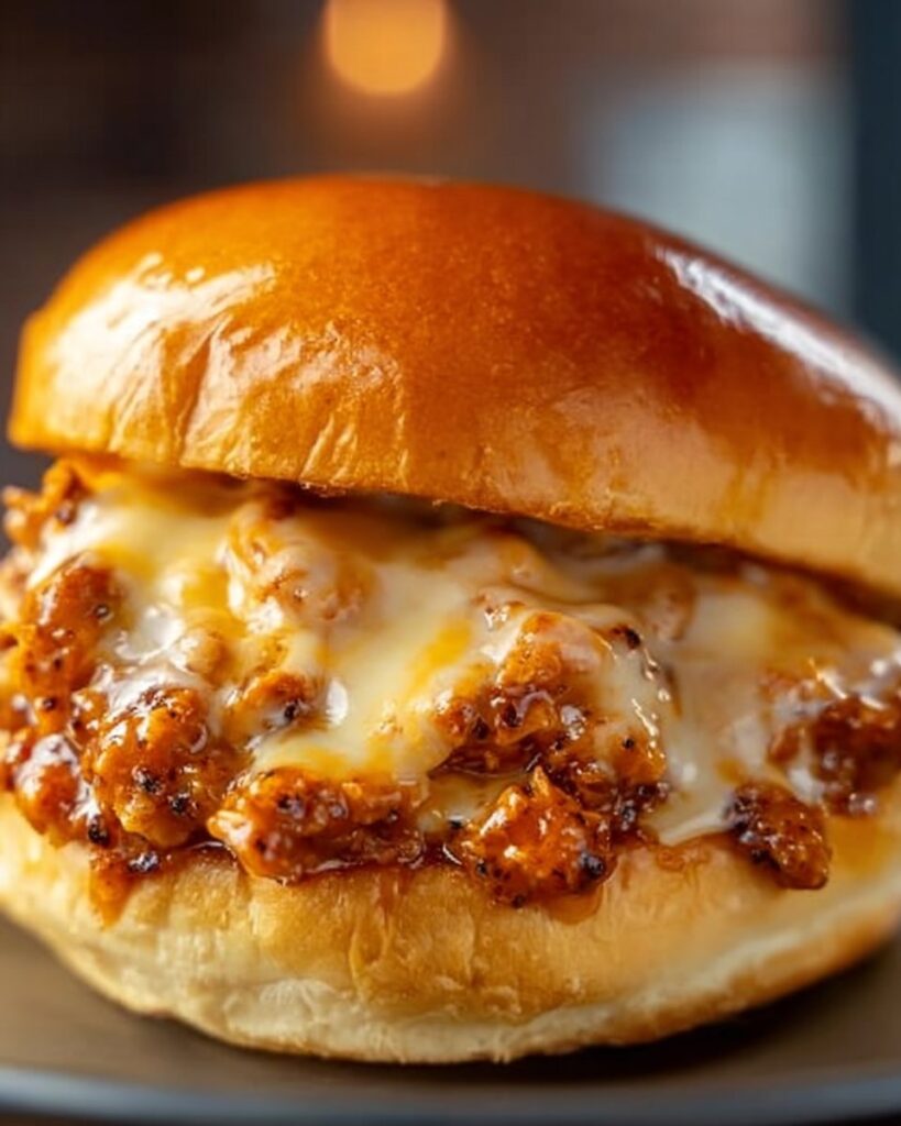Cajun Chicken Sloppy Joes
