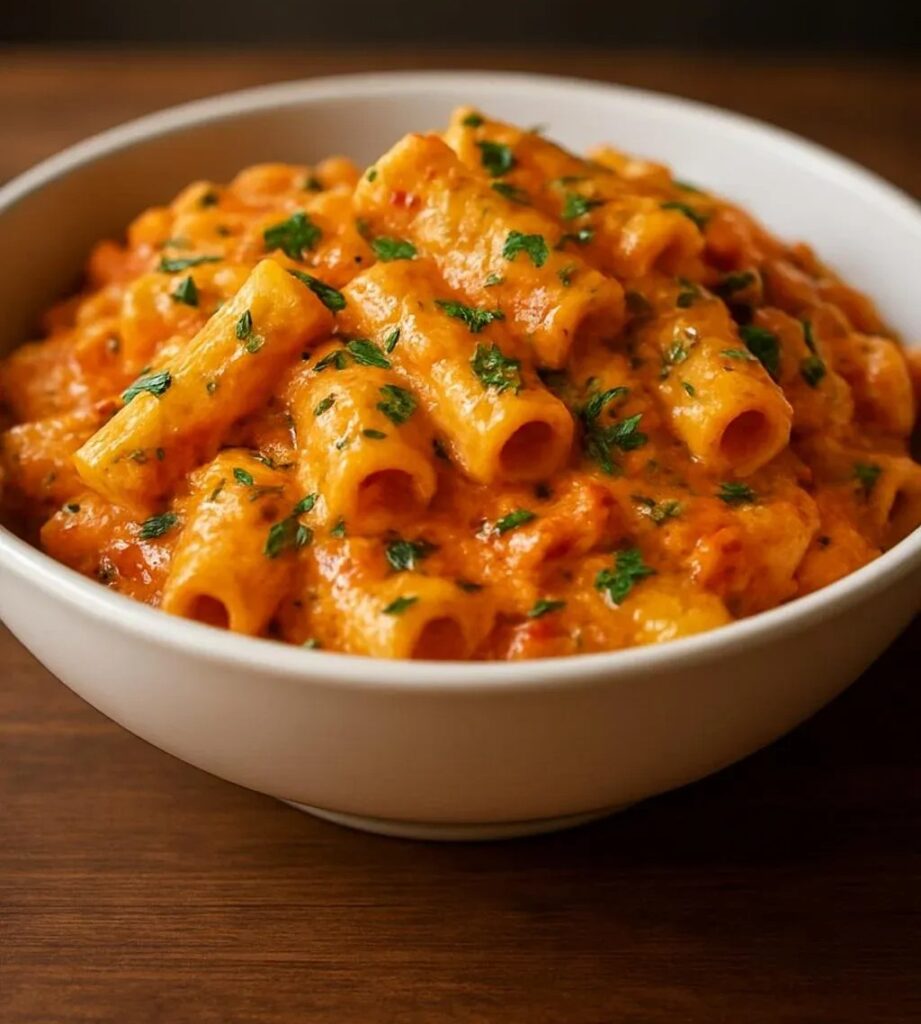 Creamy Tomato Garlic Pasta