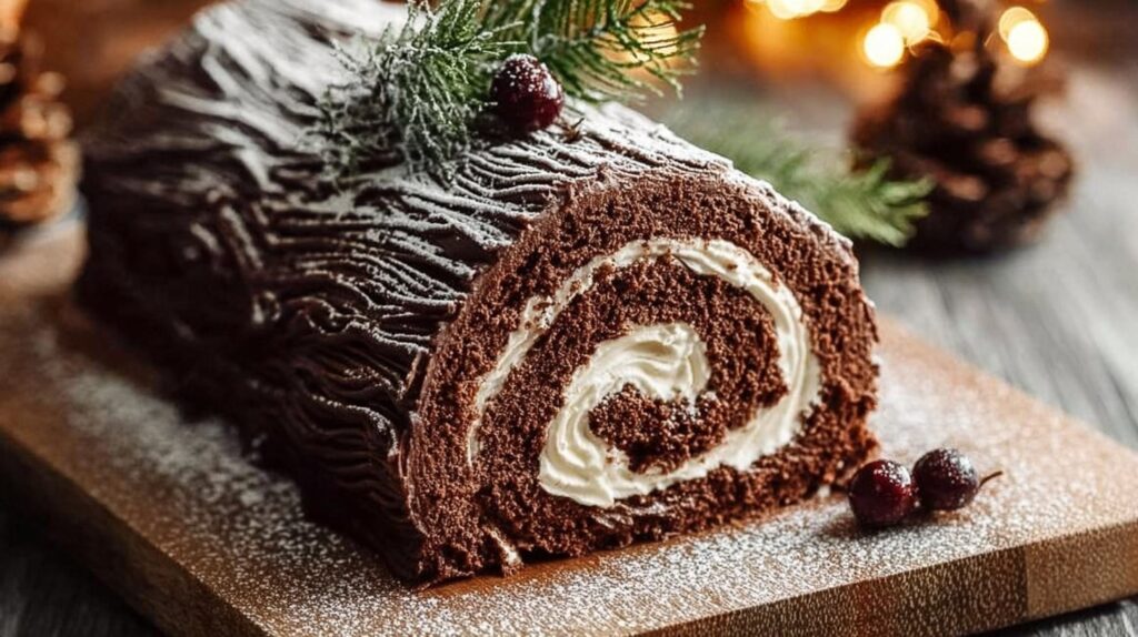 Best Cake Mix Yule Log