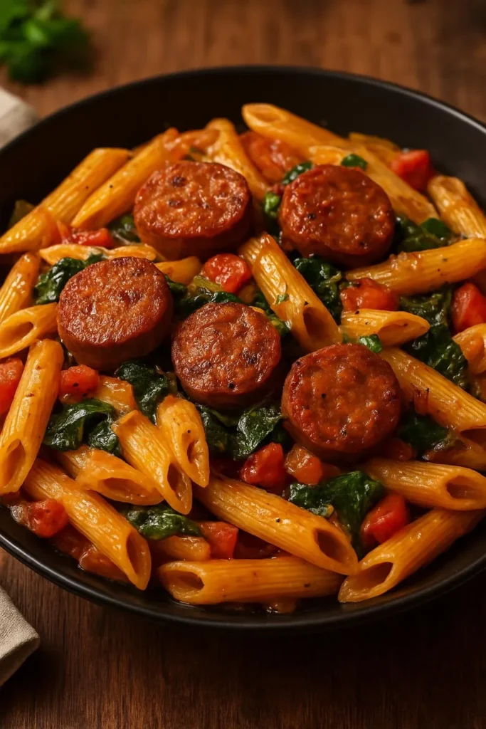 Cajun Sausage Pasta