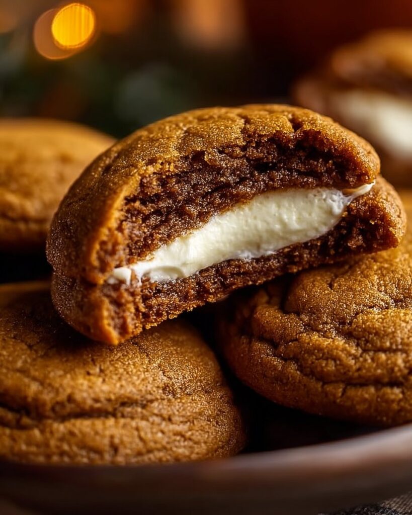 Gingerbread Cheesecake Cookies: A Cozy Holiday Treat