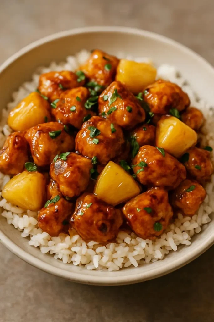 Pineapple Chicken and Rice: Sweet, Savory, Effortlessly Easy