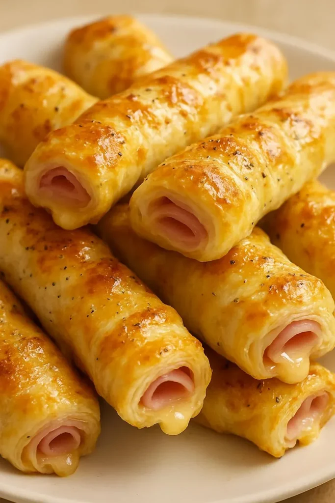 Ham and Cheese Sticks
