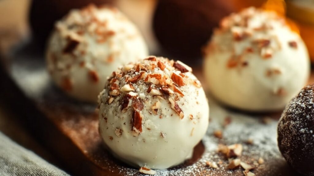 Carrot Cake Ball Truffles