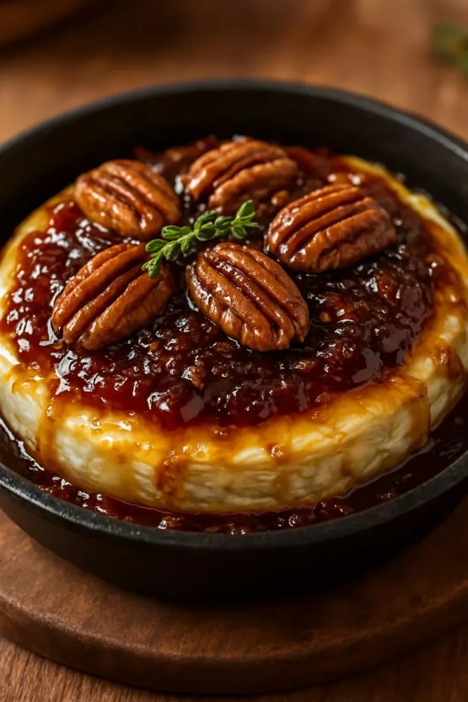 Baked Brie with Fig Jam