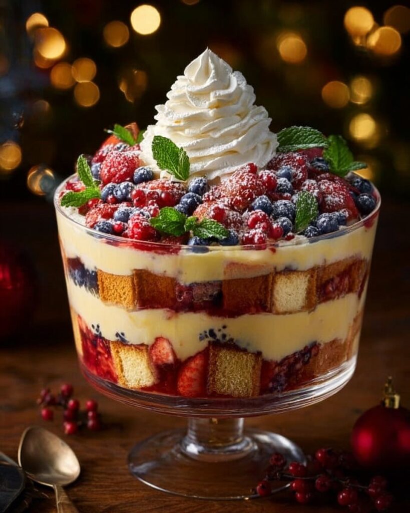 Christmas Trifle: Layered Holiday Dessert Recipe