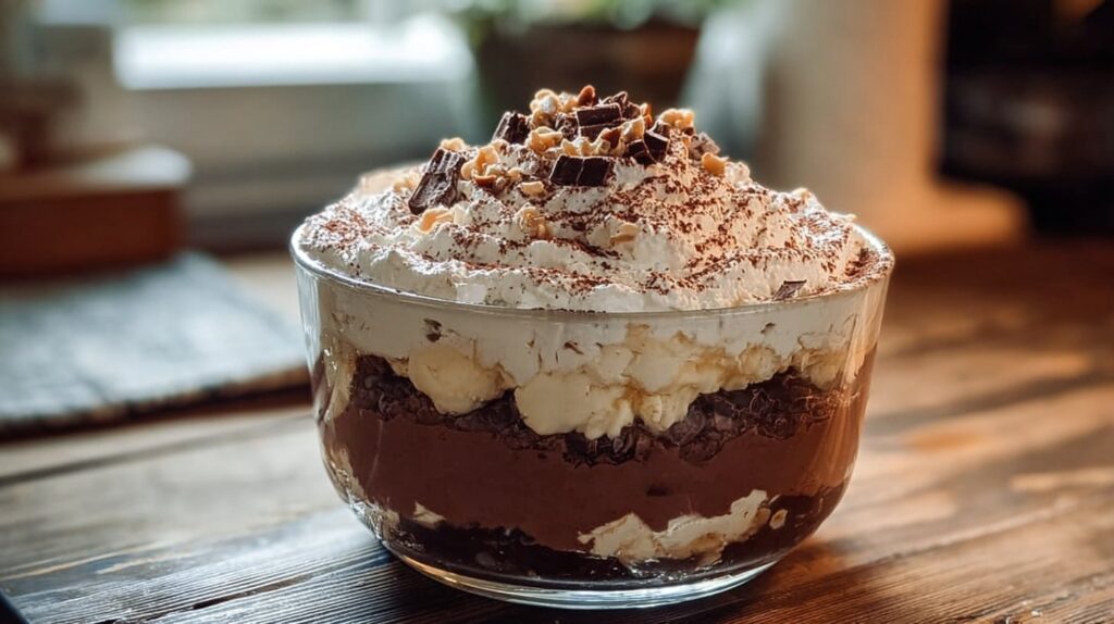 Baileys Chocolate Cheesecake Trifle