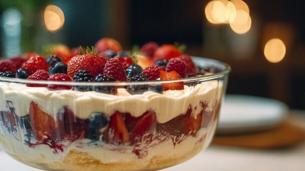 Berry Trifle Recipe: Easy Layered Dessert with Fresh Berries