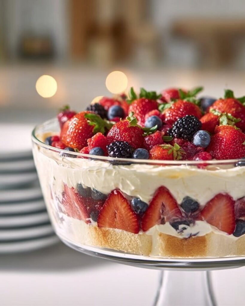 Berry Trifle Recipe: Easy Layered Dessert with Fresh Berries