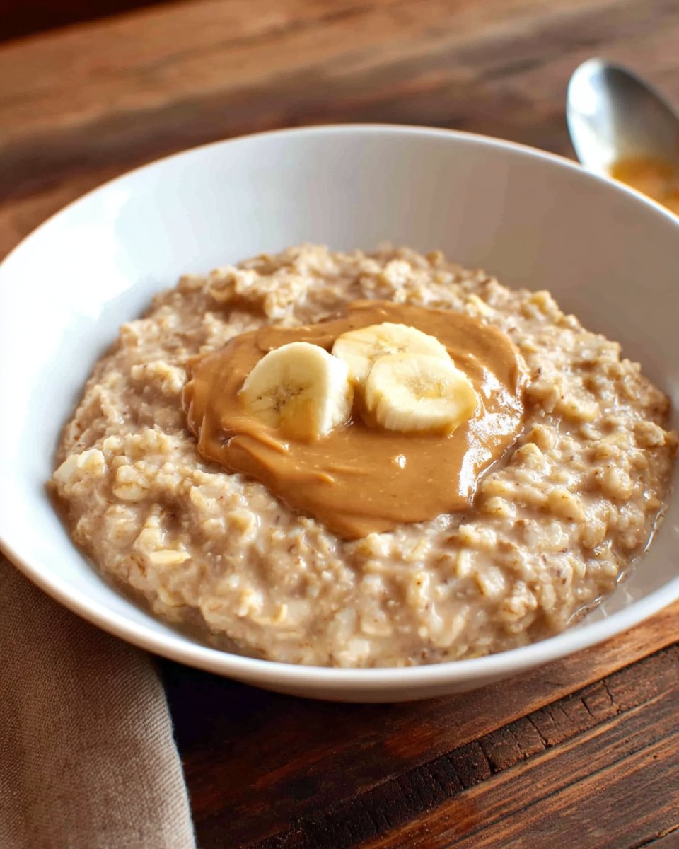 Peanut Butter Banana Power Oats