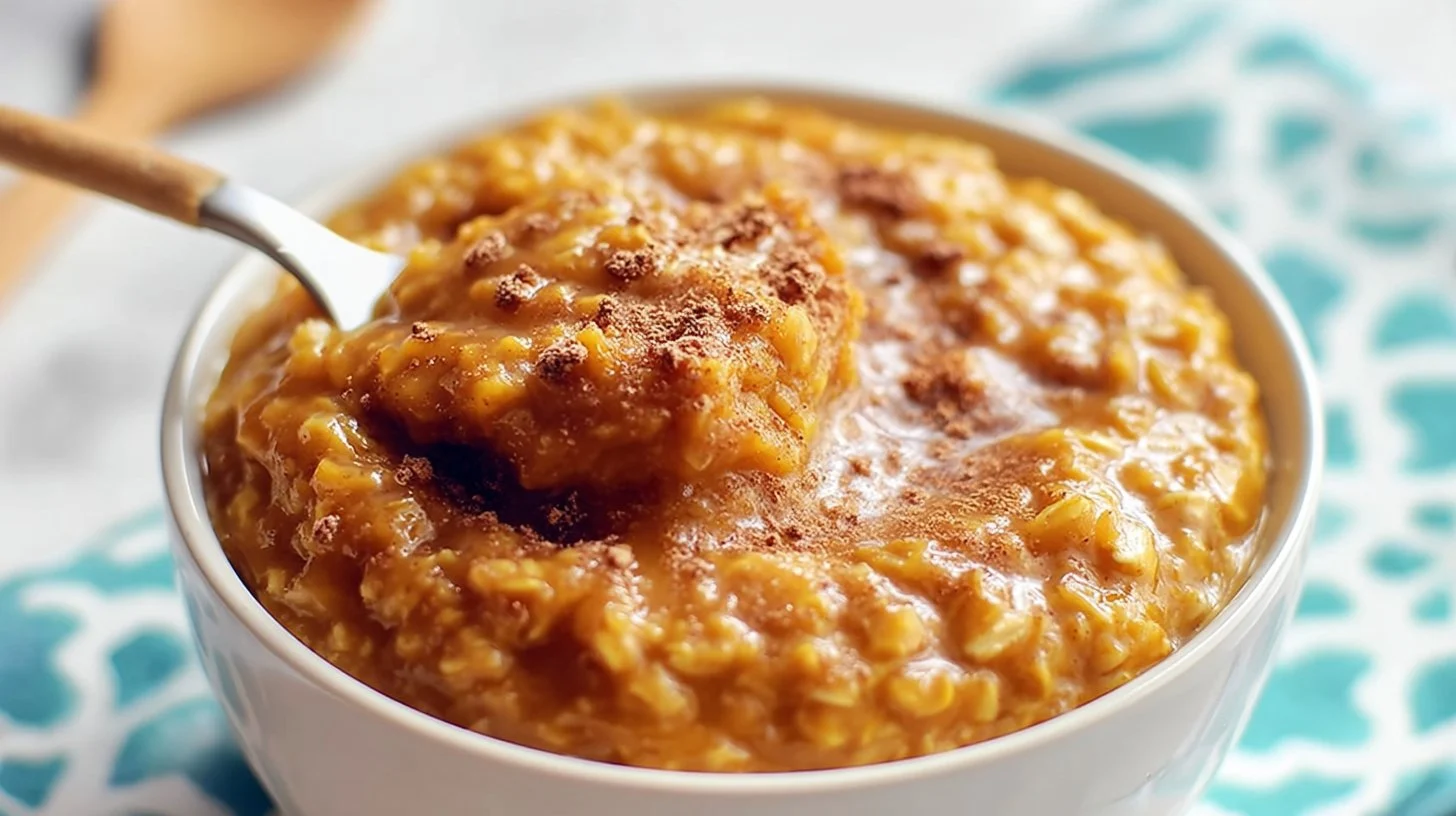 Powered Up Pumpkin Oatmeal