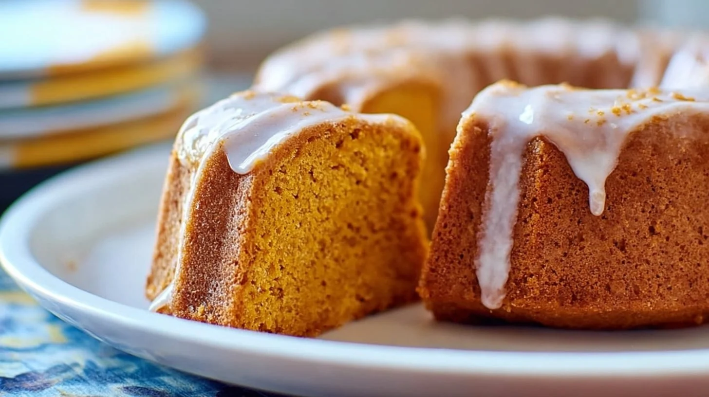 Pumpkin Bundt Cake with Cinnamon Glaze