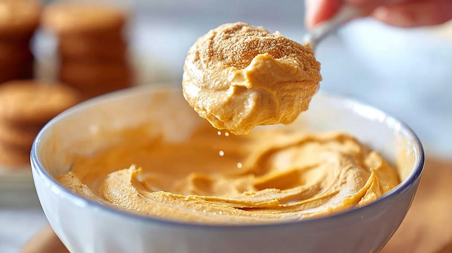 Pumpkin Dip For Gingersnaps