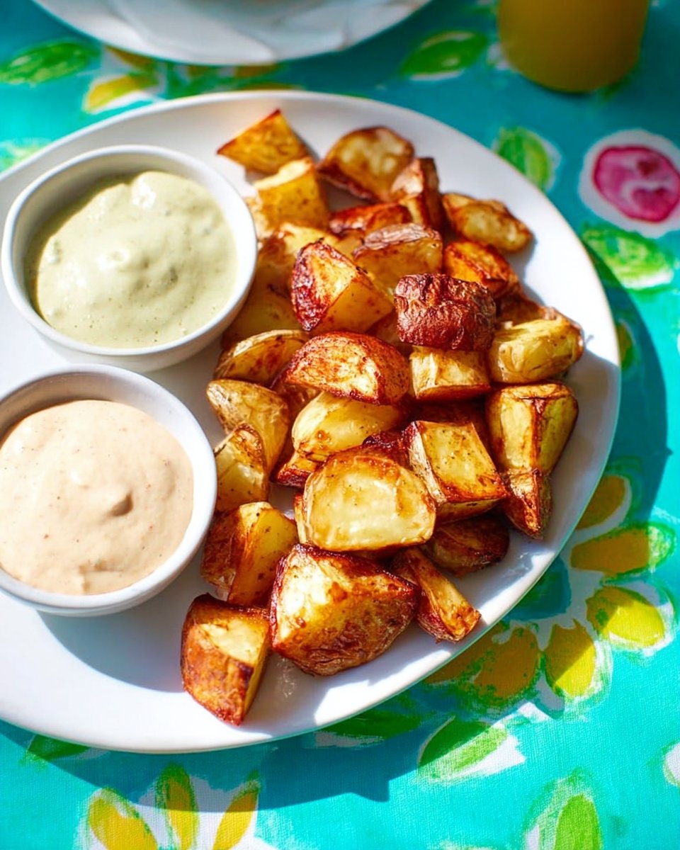 Roasted Potatoes with Maple Fig Sauce