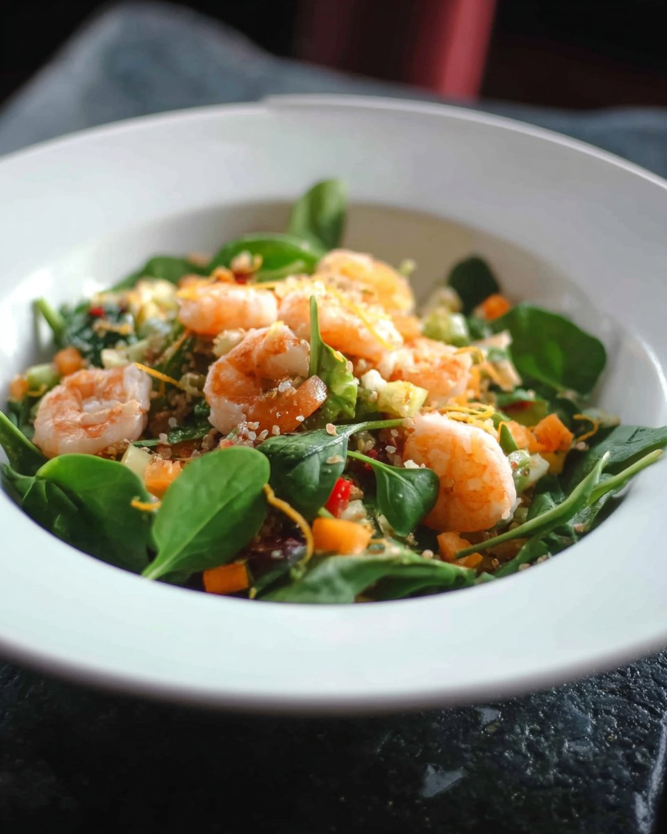 Shrimp And Quinoa Salad