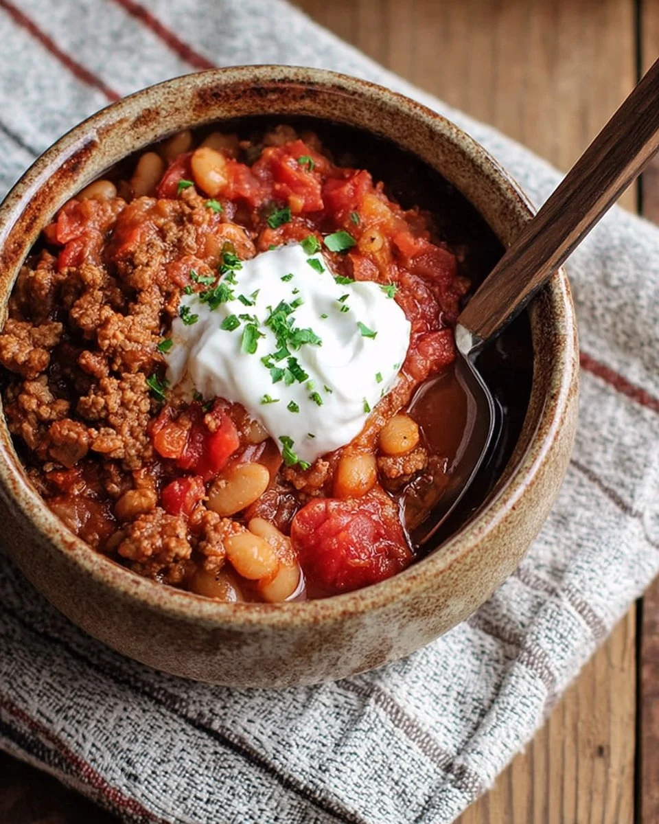 Smoky White Bean Chili With Pork