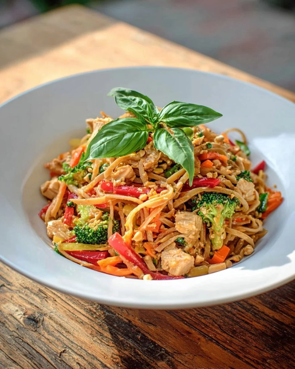 Spicy Peanut Chicken Salad