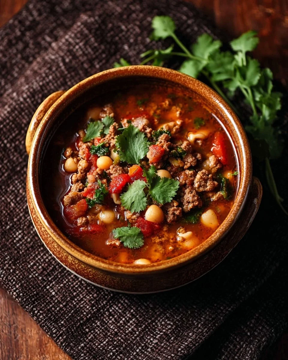 Spicy Sausage Posole