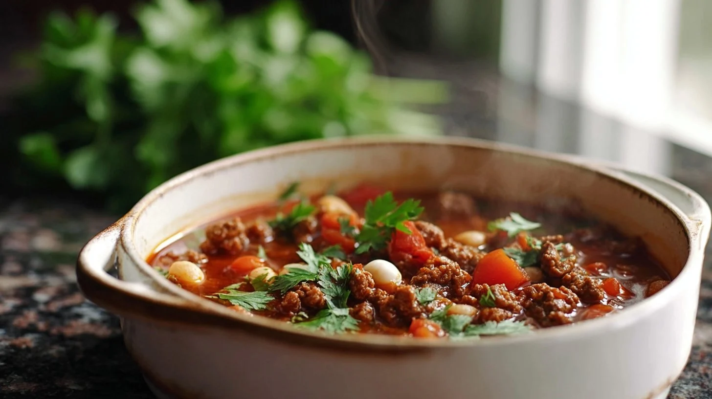 Spicy Sausage Posole