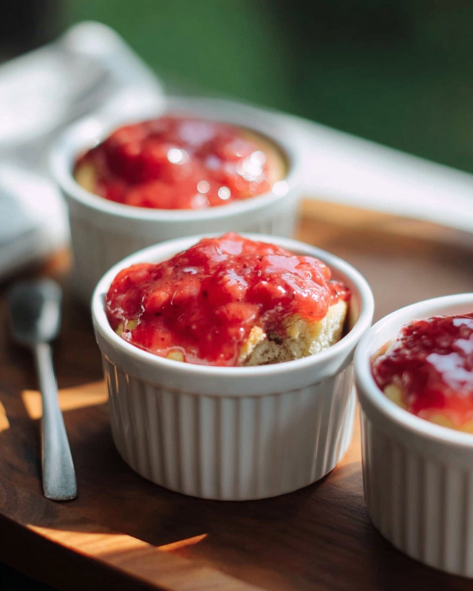 Strawberry Breakfast Cakes