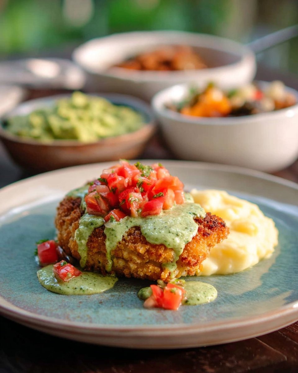 Tortilla Chicken With Green Sauce