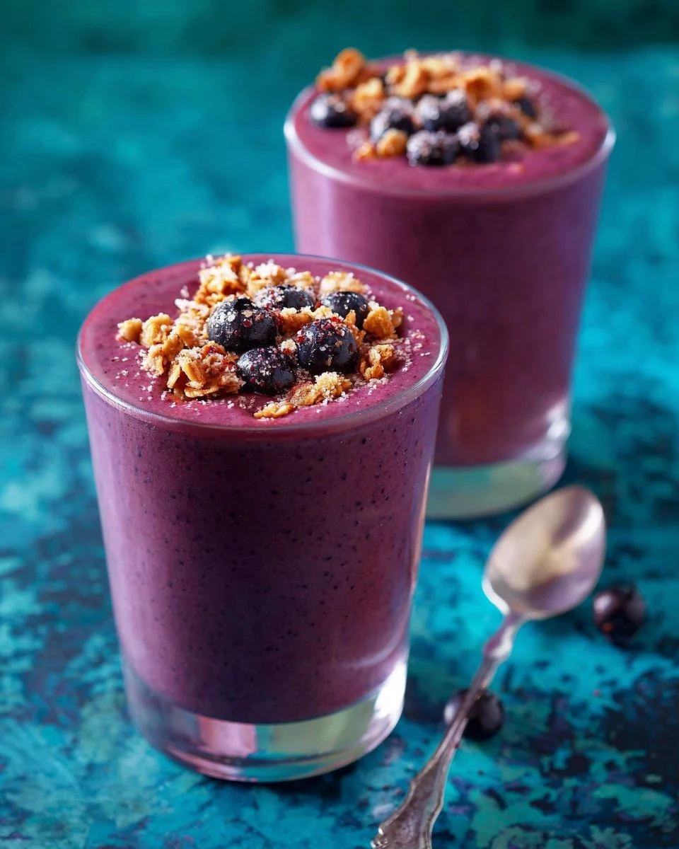 Berry Green Smoothie
