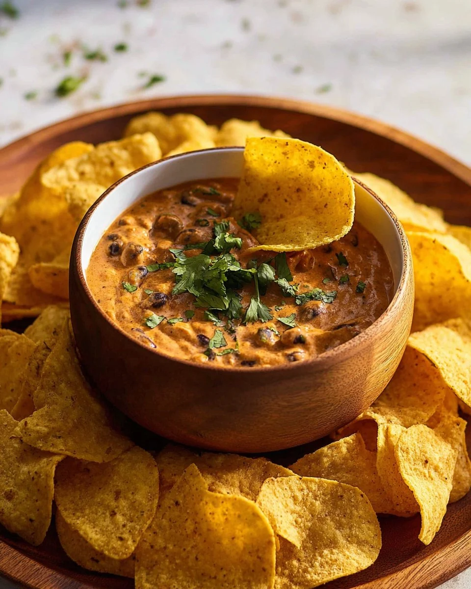Chili Cheese Black Bean Dip