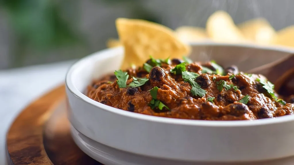 Chili Cheese Black Bean Dip