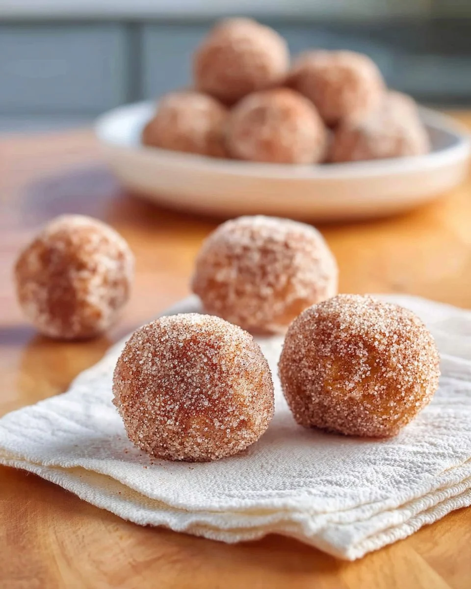 Cinnamon Sugar Donut Balls
