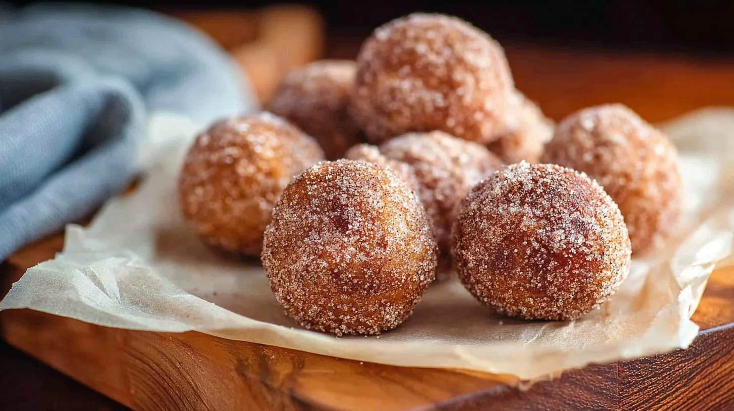 Cinnamon Sugar Donut Balls