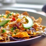 Crab and Avocado Nachos