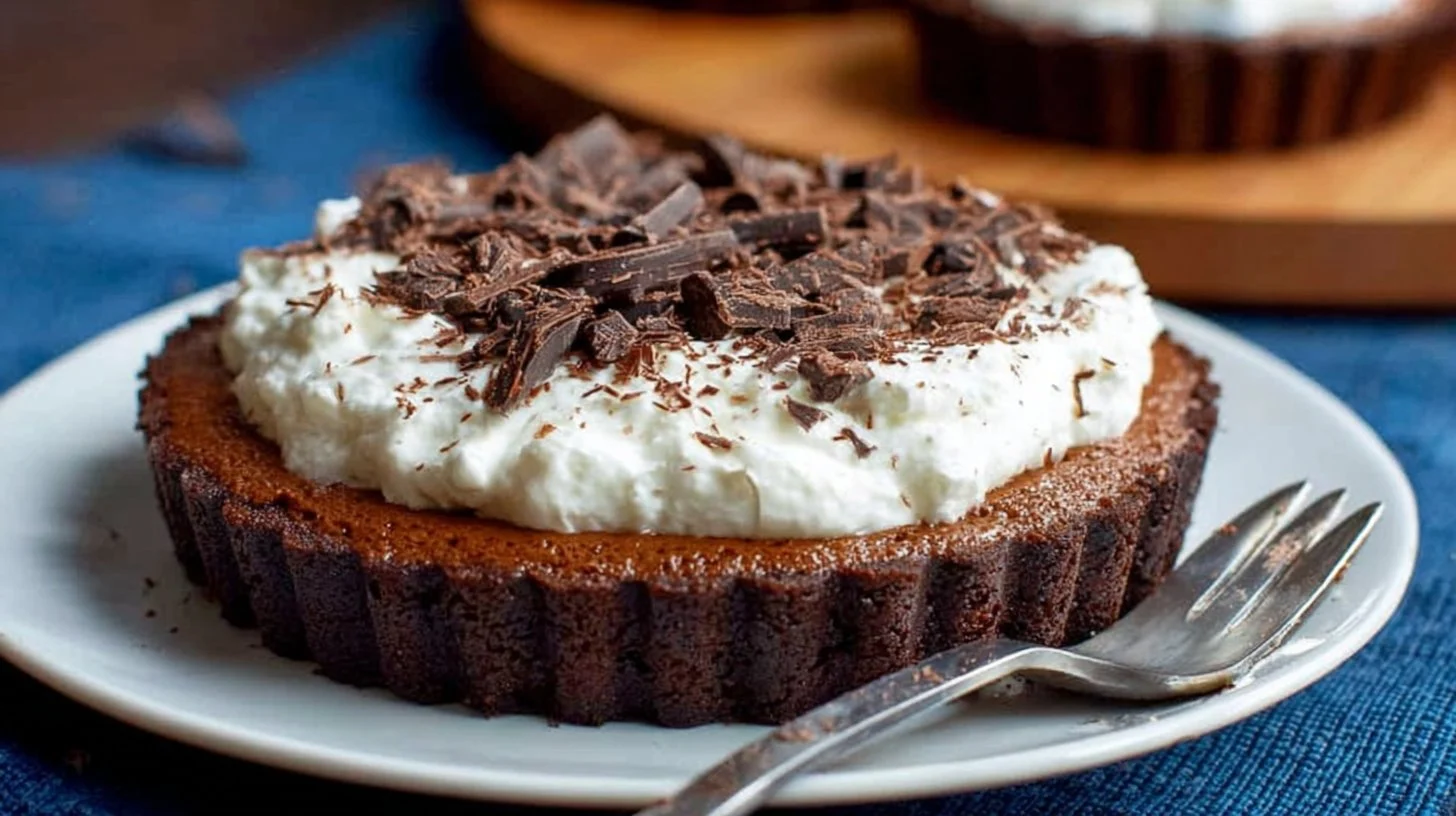 French Silk Brownie Pie